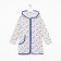 A robe for a boy was anchored, white, height 104 cm