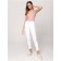 Women's jeans with a high landing CONTE Elegant Mom Fit, size XS, color White