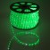 Luazon Lighting Light Light Lighting 13 mm, IP65, 100 m, 36 LED/m, 220 V, 2W, flicker, glow green