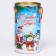 Gift box, tube "New Year's musicians" 120x220mm