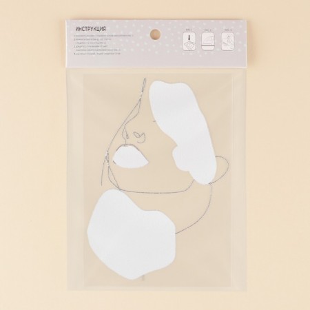 Thermonacleka for textiles "Line", 10.37 x 14.97 cm-4