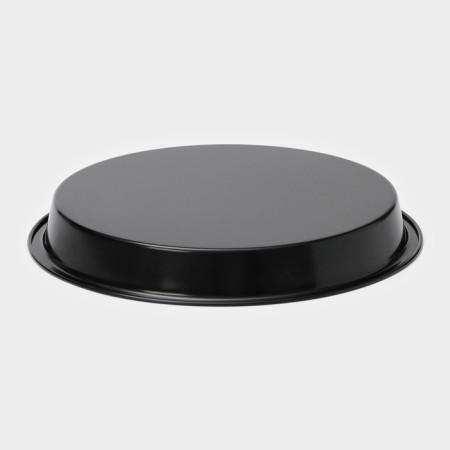 The form for baking the share "Jacqueline. Circle ", 20 × 2.5 cm, anti -stick coating, black color-3