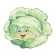Cutship poster "cabbage" 23x22 cm