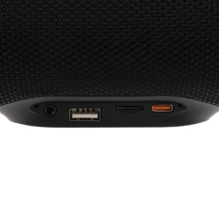 Portable column Pulse6, 12 W, 1800 mAh. BT5.3, backlight, Micro SD, black-3