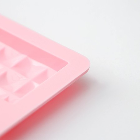 Chocolate chocolate form "Chocolate Assorted", silicone, 26.5 × 16.8 × 0.7 cm, 12 cells, pink color-4