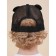 Children's cap, size 51-52, black color