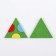 Accounts from felt “puzzle. Trimino "