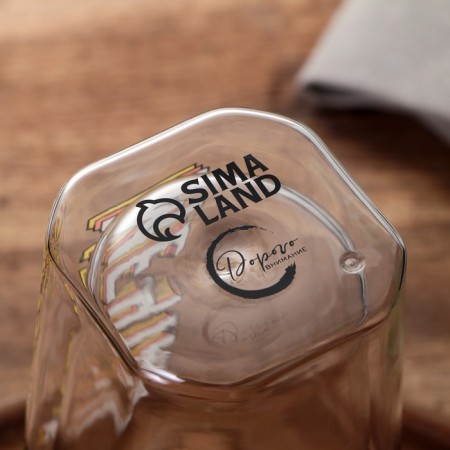 A glass with a double bottom "Dream", 450 ml-1