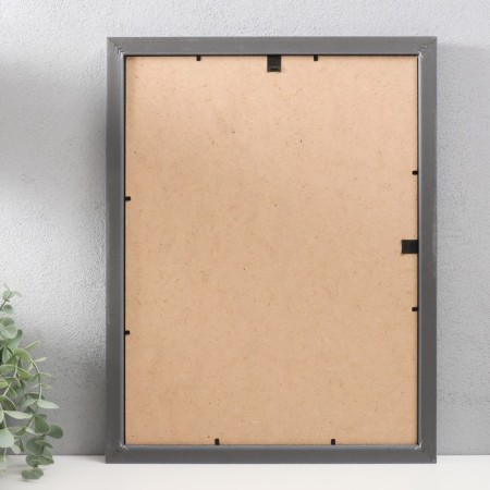 Photo frame Plastic "Mira" 30x40 cm, (plastic screen), gray-3