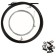 Braid and switch cables, black color