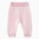 Kit for children (jumper, trousers), pink/white color, height 68 cm