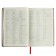Diary of Leduced A5, 160 sheets MEGAPOLIS VELVET, solid cover, artificial leather, lies, on an elastic band, tinted block 70 g/m2, red