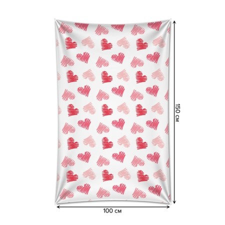 Decorative panel with photo printing "Catch pattern", vertical, size 100x150 cm-1