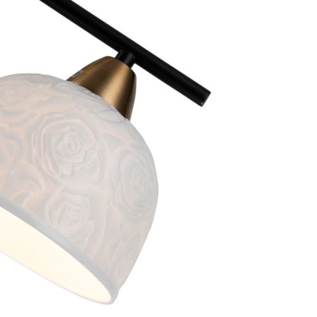 Suspended indigo lamp, 10005/1p Black. 1x40W, e27, 200x150x655/2190 mm, white color-3