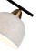 Suspended indigo lamp, 10005/1p Black. 1x40W, e27, 200x150x655/2190 mm, white color