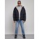 Sports Bologna male winter, size 48, dark blue color