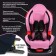 A car seat for a child, holding a device for children crumb I am Round ISOFIX gr. I/II, Light