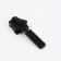 Automatic lock for lightning "Tractor", No. 8, 10 pcs, black color