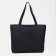 A zoop bag with a zipper, with a lining, beige color/black