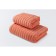 Terry towel Ecotex "Lifestail", 500 g, size 50x90 cm, coral color