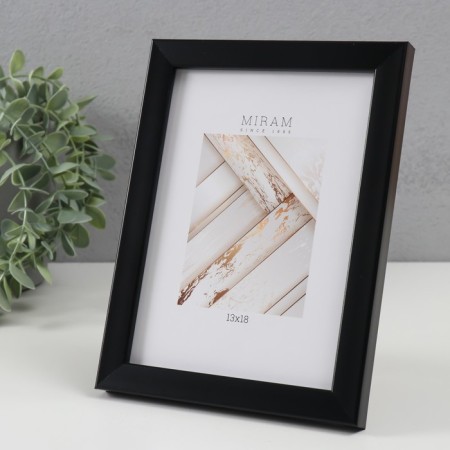 Photo frame Plastic "Mira" 13x18 cm, 641877-5, black (plastic screen)-2
