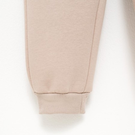 Комбинезон детский с начёсом KAFTAN "Basic line" р.26 (80-86), бежевый-7