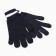 Female gloves, dark blue color, size 18