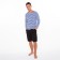 Male shorts, black color, size 56