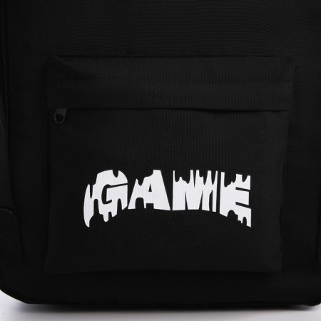 Backpack School Textile Game, 38x27x13 cm, black color-4