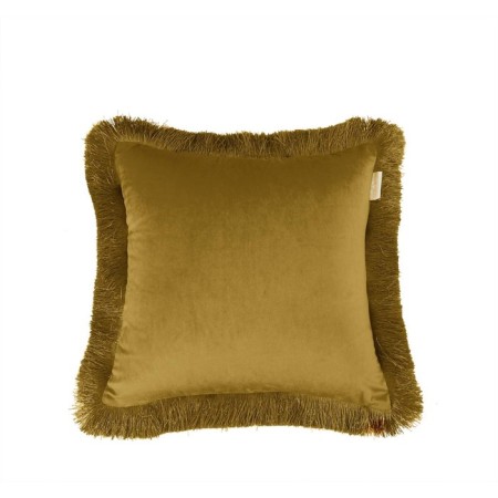 Pillowcase "Faina", size 45x45 cm, mustard color