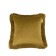 Pillowcase "Faina", size 45x45 cm, mustard color