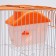 A cage for rodents with filling RT-3, 30 x 23 x 39 cm, orange (packing 12 pcs)