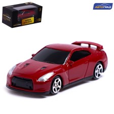 Metal machine Nissan GT-R (R35), 1:64, red color