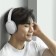 Wireless headphones Baseus D02 Pro, TWS, full -size, BT5.0, 450 mAh, white