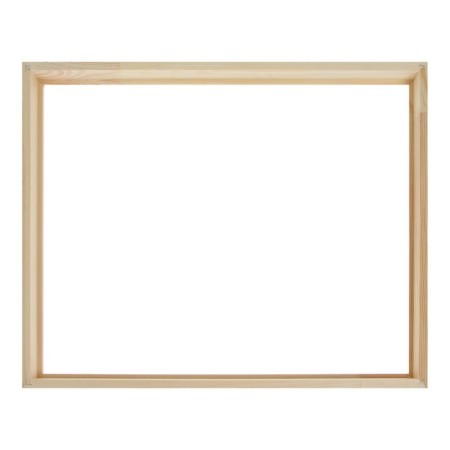 Frame for paintings (mirrors) 40 x 50 cm, profile 18 x 36 mm, liam, unpainted wood (suitable for decoration)-1