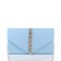 Women's bag on magnet, blue color