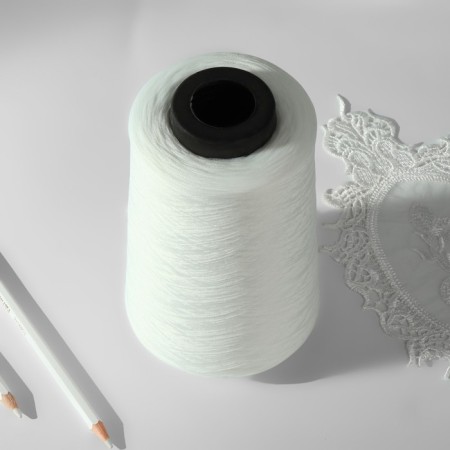 Overlok thread 150d/1, 32910 m, textured, non -commissioned, white color-2