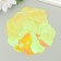 Sequins "circle" light yellow set 30 g d = 3 cm