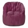 Chelsea chair, size 85x85 cm, velor fabric, pink color