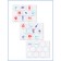 Sticked set 21 × 15 cm, 3 sheets, for pockets in kindergarten, for boys