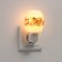 Lamp "Butterfly" 1x7W E11 white 7.5x7.5x12cm