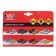 Metal machine Toyota Rav 4, 12 cm, opening doors, inertial, red color