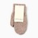 Baby mittens minku, brown color, 18 cm