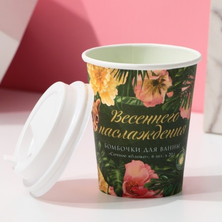 Gift set of cosmetics "Spring pleasure!", Bathbars for a bath of 6 x 20 g, pure happiness-4