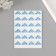 A set of corners with a pocket for photos 24 corners "Flower" MIX 12.7x9.5 cm