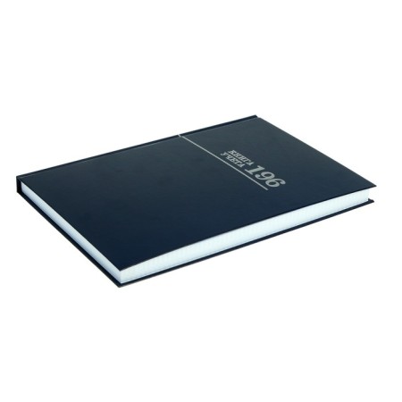 Book of accounting 200 x 275 mm, 196 sheets in the cage "Blue", solid cover, glossy lamination, offset block-1