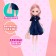 Fashionable hinge doll "Lola" in a dress, mix