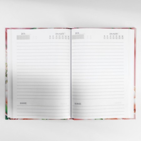 Gift set: A5 diary, 80 sheets and planning, 50 l. "From March 8"-3