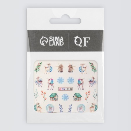 Nail Slider design 6.5*5.5cm BN-2440 (FAS 6pcs Price per pcs) Subway QF-2