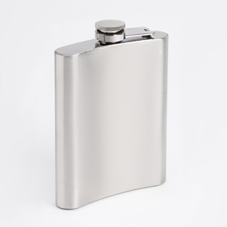 Alcohol flask "Best Fisherman", stainless steel, 240 ml, with a funnel-2